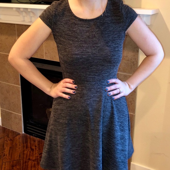 Everly Dresses & Skirts - Grey fit and flare dress